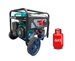 Генератор бензиновий INVO H6250DТ-G 5.0/5.5 кВт, трифазний, з електрозапуском