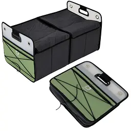 Бокс-органайзер складаний Bo-Camp Smart L Anthracite/Olive (4117410) - мініатюра 5