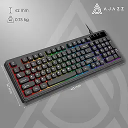 Клавіатура Ajazz AF98 Black (AF98-B) - мініатюра 13