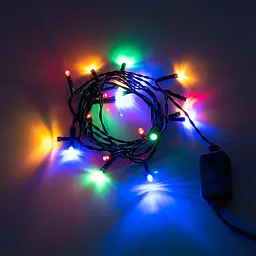 Електрогірлянда Yes! Fun нитка 20 LED статична 2 м різнокольорова (974834) - мініатюра 4