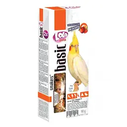 Ласощі для німф Lolo Pets Smakers з фруктами 90 г LO-72206
