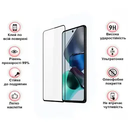 Скло захисне BeCover Vivo Y36/Y36 5G Black (709769) - мініатюра 4