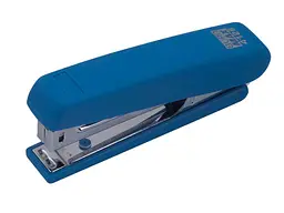 Степлер BUROMAX пластик RUBBER TOUCH до 20арк.скоби №24; 26синій BM.4128-02