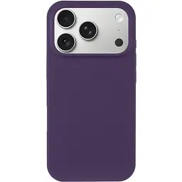 Чохол Epik Silk Full Protective (AA) NO LOGO для Apple iPhone 17 Pro / 18 Pro (6.3") Фіолетовий / Elderberry - мініатюра 2