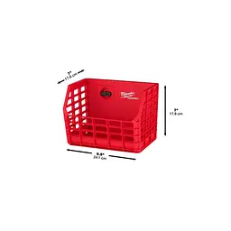 Кошик перфорований для стелажної системи PACKOUT MILWAUKEE 172x252x190 мм - мініатюра 4