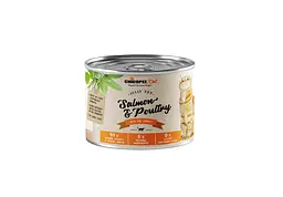 Консерви Chicopee (Чикопі) Cat Adult Jelly Salmon & Poultry 195 гр х 6 шт. для кішок птах з лососем
