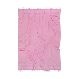 Плед-накидка Barine - Stone Throw pink рожевий 140x170