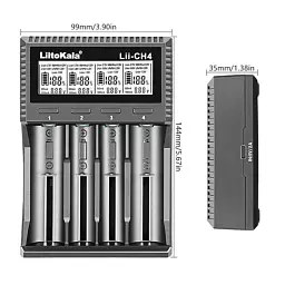 Універсальний зарядний пристрій LiitoKala Lii-CH4 5V 2A на 4 канали - мініатюра 3