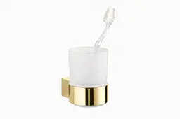 Підвісна склянка для зубних щіток VBI Terra gold VBI-040704GL - мініатюра 3