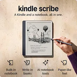 Електронна книга Amazon Kindle Scribe (1st Gen) (2024) 16GB Tungsten_JP - мініатюра 2