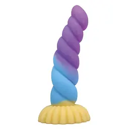 Фалоімітатор Power Monsters Unicorn, 22 см (мульті)