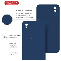 Чохол до мобільного телефона Intaleo SoftShell Xiaomi Redmi 9A Blue (1283126558252) - мініатюра 5