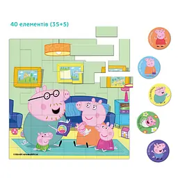 Пазли магнітні Домашній вечір Dodo 200758 Різнокольоровий shop (4823115913951) - мініатюра 2