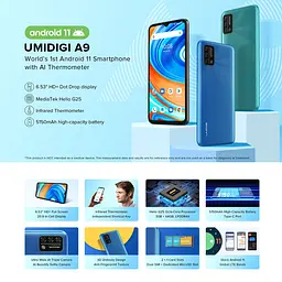 Смартфон Umidigi A9 3/64Gb Green [69420] - мініатюра 2