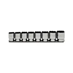 920 A/SB8 набір 6-гран.головок на організаторі 1/2", 8 шт.