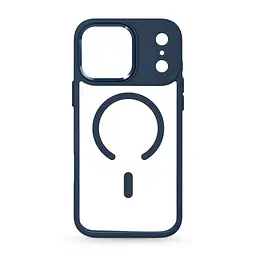 Чехол Apple iPhone 17 Pro Max, Unit MagSafe, синий, прозрачный, магсейф, противоударный, магнитный, панель-накладка с поддержкой MagSafe, с поддержкой беспроводной зарядки, TPU+PC, защита всего корпуса, ударопрочный, ArmorStandart (ARM86298)