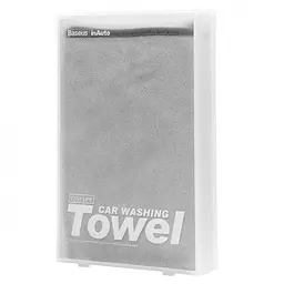 Мікрофібра Baseus Easy Life Car Washing Towel ( 2шт. 40 x 40 см ) Сірий - мініатюра 2