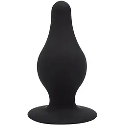 Анальна пробка SilexD (Model 2 size S) двошаровий силікон + Silexpan діаметр 3.4 см