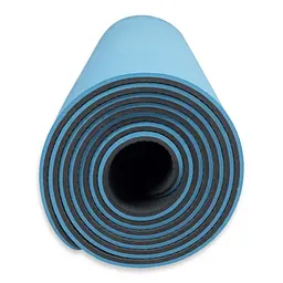 Килимок спортивний Toorx Yoga Professional TPE 183 х 60 х 0,6 см для йоги та фітнесу Azzurro/Antracite (MAT-183) - мініатюра 5