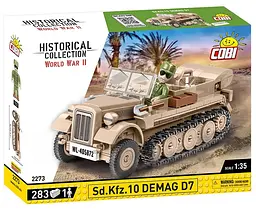 Конструктор COBI German half track vehicle Sd.Kfz10 DEMAG D7 1:35 2273