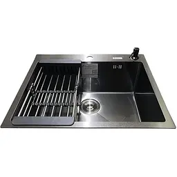 Кухонна мийка Romzha Arta U-550S Max BL - мініатюра 3
