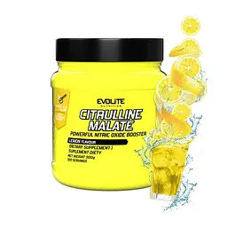Амінокислота Evolite Nutrition Citrulline Malate, 300 грам - Лимон