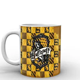 Кухоль GeekLand Harry Potter Гаррі Поттер Хаффлпаф HP.02.025.391 330 мл білий - мініатюра 2