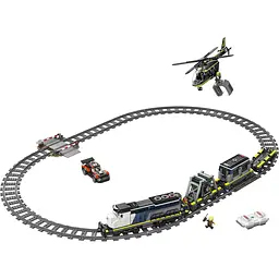 Конструктор LEGO City Пограбування поліцейського поїзда 1313 деталей (60508) - мініатюра 5