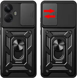 Панель BeCover Military для Realme 10 Pro Plus 5G Black (710022) - мініатюра 2