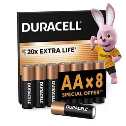 Батарейка Duracell AAA лужні 12 шт. в упаковці (5000394109254 / 81545432) - мініатюра 2