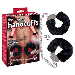 Наручники You2Toys The Bigger Handcuffs чорний - мініатюра 5