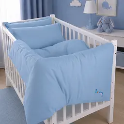 Дитяча постільна білизна MIRSON BABY Poplin Edition Ocean Green wave 110х160см (2200013086260) - мініатюра 3
