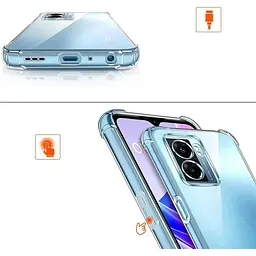 Панель BeCover Anti-Shock для Oppo A57s Clear (708893) - мініатюра 2