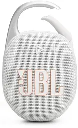 Колонка портативна 1.0 JBL Clip 5 White, 7B, Bluetooth, живлення від акумулятора, IP67 водонепроникна - мініатюра 2
