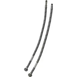 Шланг для змішувача Zerix гайка 1/2'' - Штуцер M10 (40 см) 2 шт ZX1572