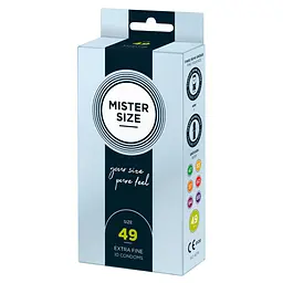 Презервативи Mister Size 49 прозорий 10 шт.