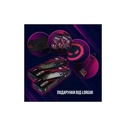 Клавіатура Lorgar Azar 514 RGB USB UA White (LRG-GK514W-UA) - мініатюра 10