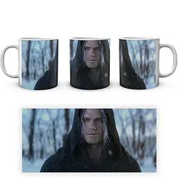 Кухоль GeekLand The Witcher Відьмак Геральт TW 002.019 330 мл білий - мініатюра 4