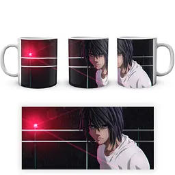 Кухоль GeekLand Death Note L DN 02.01 330 мл білий - мініатюра 3