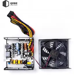 Блок живлення QUBE 750W 80+ Bronze Semi-Modular QBC-CSB-750W-80B Bulk (QBC-CSB-750W-80Bulk) - мініатюра 2