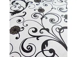 Плівка на самоклейці STICKER WALL 45см * 10м 0,07мм Білі вензелі (10175) SW-00000828 - мініатюра 3
