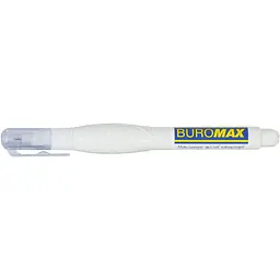 Коректор-ручка 5 мл BM.1058 BUROMAX, спиртова основа, металевий наконечник (4823078927972) - мініатюра 2