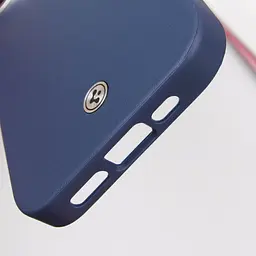 Чохол SGP PC+Leather with MagSafe для Apple iPhone 16 Plus (6.7) Blue - мініатюра 6