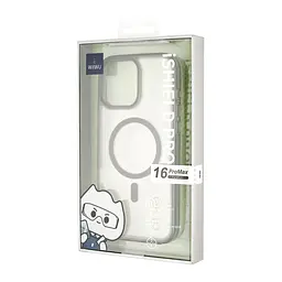 Чохол WIWU Magnetic Crystal with MagSafe iPhone 16 Pro Max Black - мініатюра 2