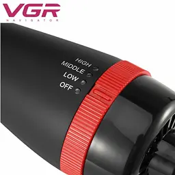 Фен щітка для укладання та завивання волосся VGR V-416 стайлер з іонізацією й гарячим повітрям - мініатюра 3