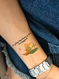 Тату тимчасове в наборі Маленький Принц і Друзі Tattooshka LM-07 Різнокольоровий shop (4829000017797) - мініатюра 3