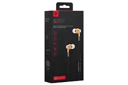 Навушники 2E S2 Metal Skin Mic Gold (2E-IES2GD) - мініатюра 6