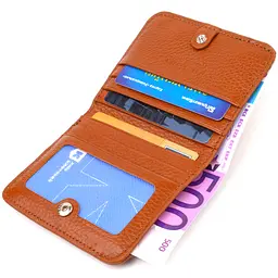 Жіночий шкіряний гаманець Canpellini 10х9х1 см acs0025515 - мініатюра 4
