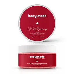 Скраб з антицелюліютним ефектом зігрівальний BodyMade 300 г