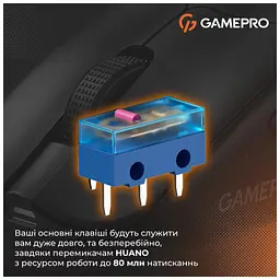 Мишка GamePro Genesis Avenger Wireless/Bluetooth/USB Black (GM096B) - мініатюра 6